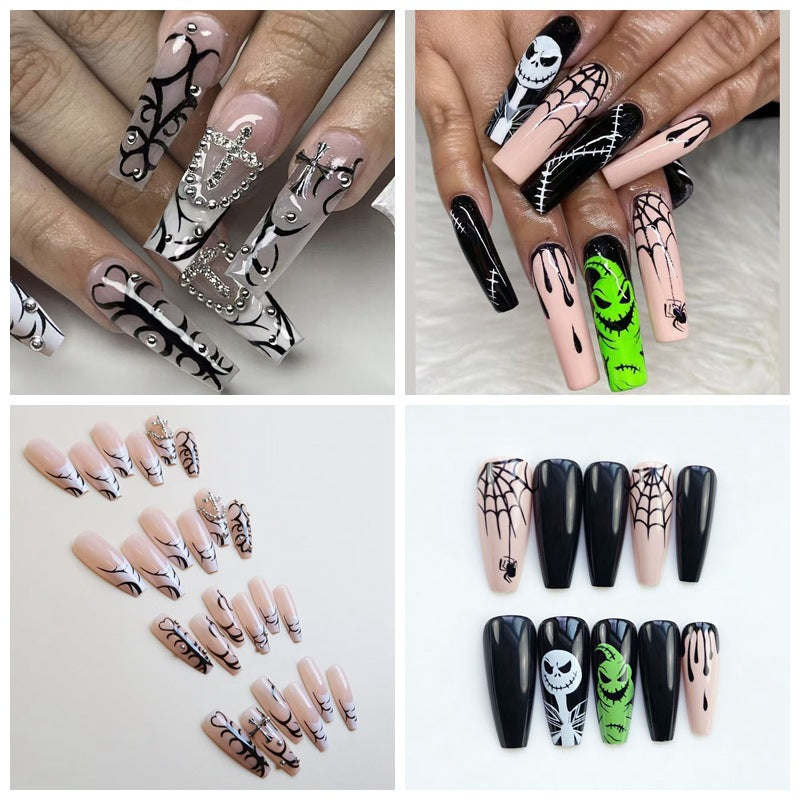 【Cross Totem】Cool and Spicy Manicure Cool style nail art.New Year Gifts.