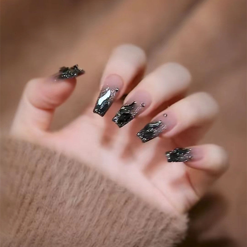 【Dark Night Stars】Cool and Spicy Manicure Cool style nail art.New Year Gifts.