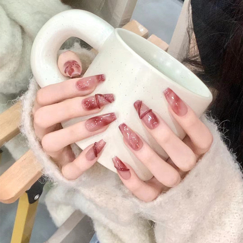 【Millennial Hottie】Sweet, cute and gentle series of nail art.New Year Gifts.