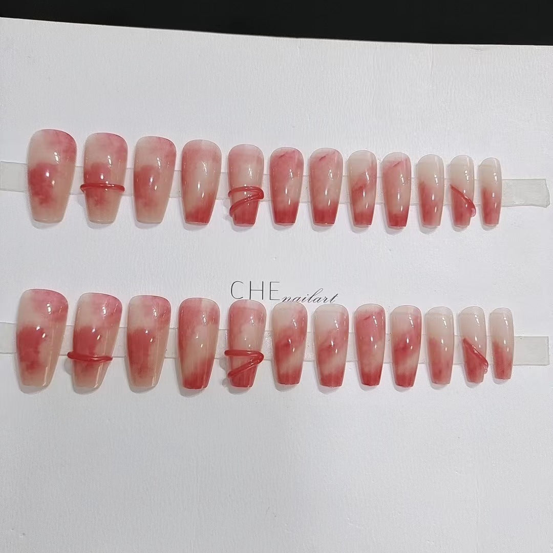 【Millennial Hottie】Sweet, cute and gentle series of nail art.New Year Gifts.