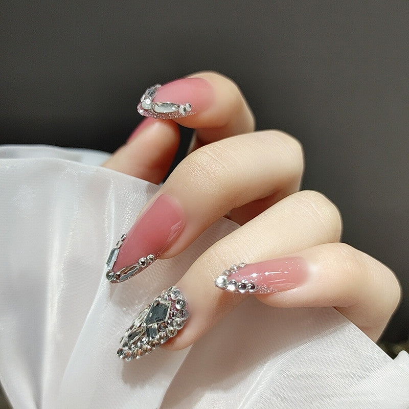 【Pink Beauty】Sweet, cute and gentle series of nail art.New Year Gifts.