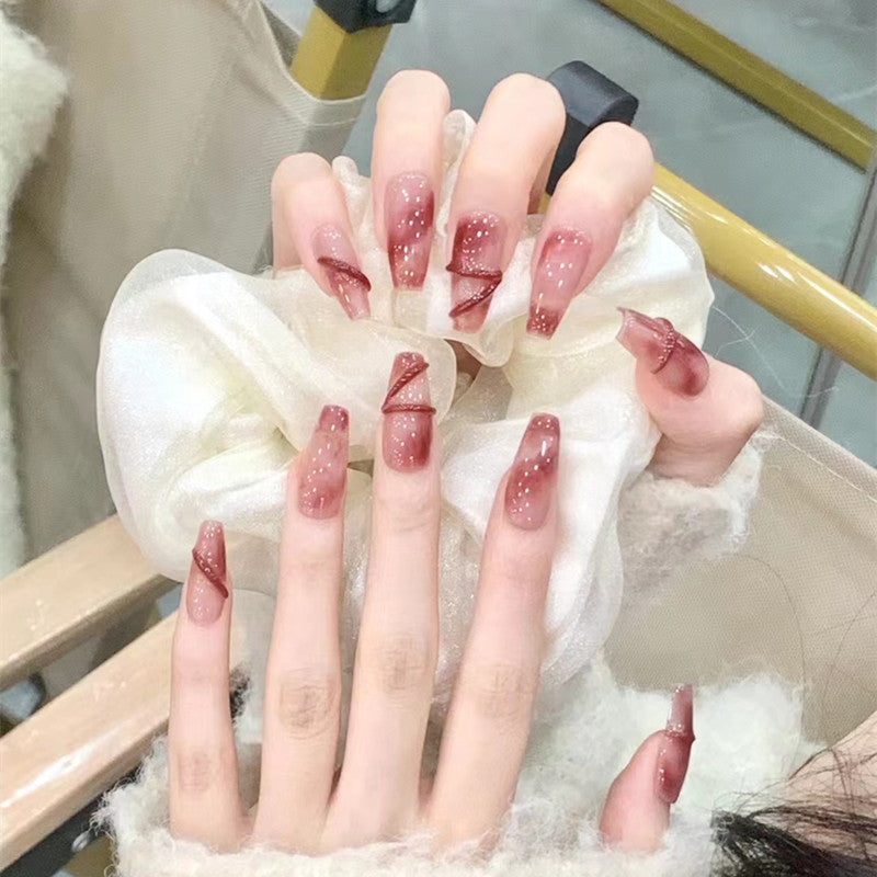 【Millennial Hottie】Sweet, cute and gentle series of nail art.New Year Gifts.