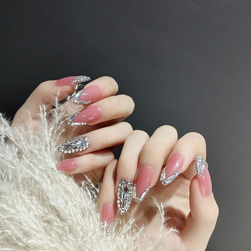 【Pink Beauty】Sweet, cute and gentle series of nail art.New Year Gifts.